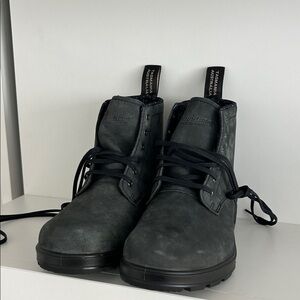 Blundstone Women's Black Lace Up Boots